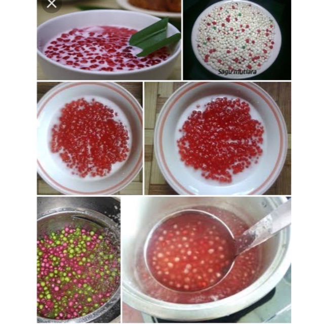 Jual Biji Sagu Mutiara 250 Gr Sagu Mutiara Shopee Indonesia