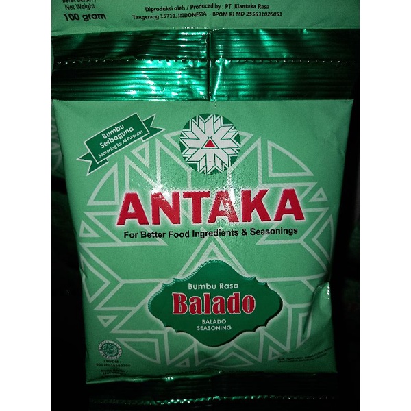 Jual ANTAKA BUMBU TABUR 100 GRAM ALL VARIAN | Shopee Indonesia