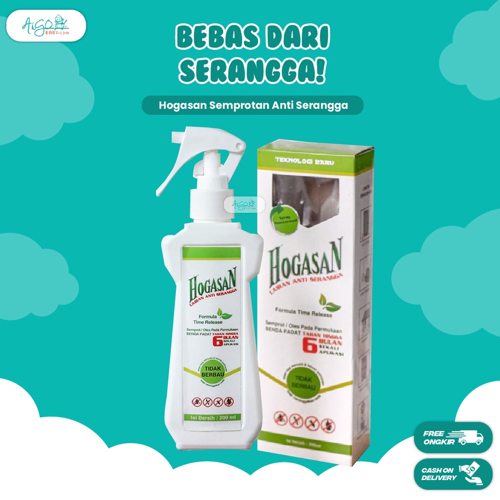 Jual Hogasan Semprotan Anti Serangga 200ml Cairan Pembasmi Semut