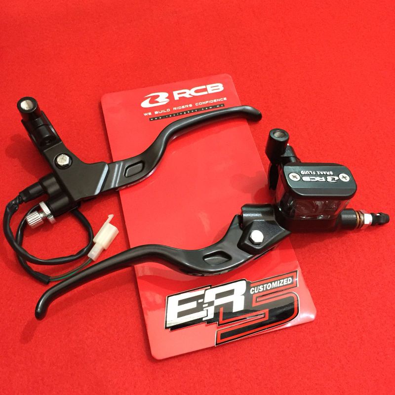 Jual MASTER REM RCB RACING BOY E3 12,7MM + HANDLE KIRI HANDLE REM ...
