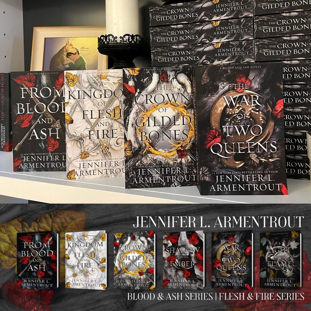 Jual HC From Blood and Ash & Flesh of Fire Books Series By Jennifer L