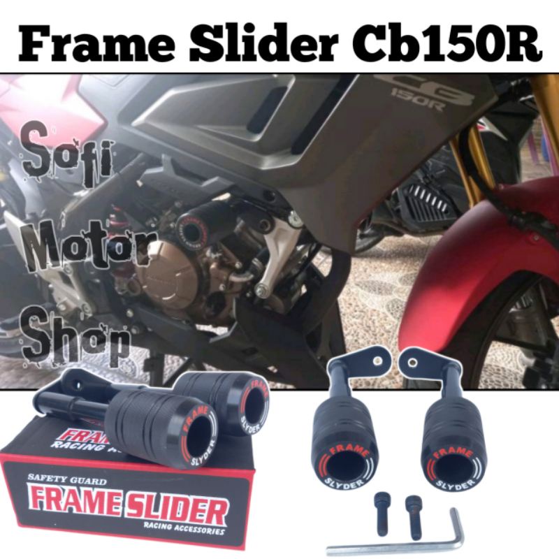 Jual Frame slider engin guard pelindung body motor cb150r dan cb150x ...