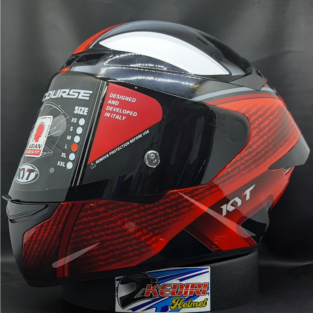 Jual Helm KYT TT COURSE DEADPOOL original limited edition marvel TTC