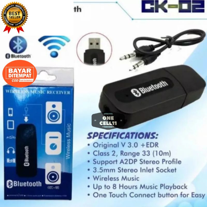 Jual Usb Bluetooth Receiver Usb Speaker Bluetooth Audio Music Shopee Indonesia