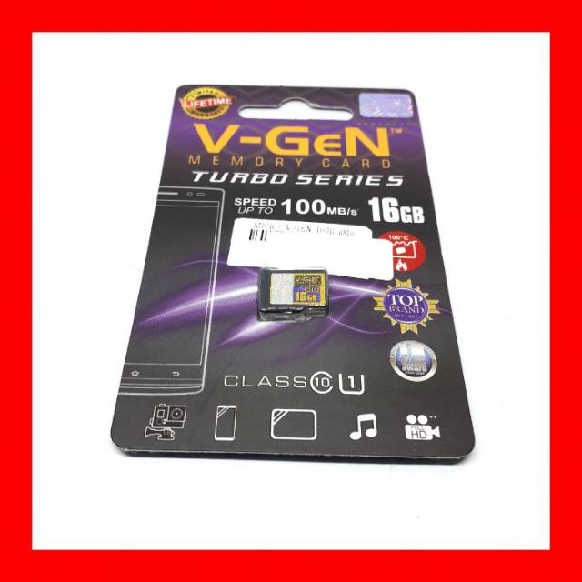 Jual KARTU MEMORI MEMORY MMC MICRO SD MEMORI 16 GB CLASS 10 VGEN MEMORY