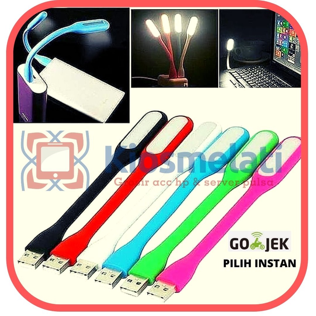 Jual Lampu Led Usb Sikat Gigi Light Flexible Stick Lamp Lampu Baca Lampu Usb Lampu Powerbank