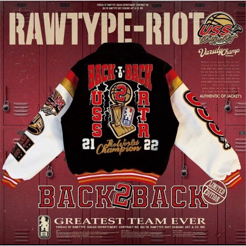 Jual RAWTYPE-RIOT BACK2BACK USS LIMITED EDITION | Shopee Indonesia