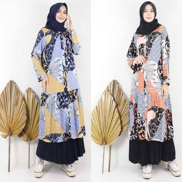 Jual RANIA SET (TUNIK+ROK PLISKIRT) | Shopee Indonesia
