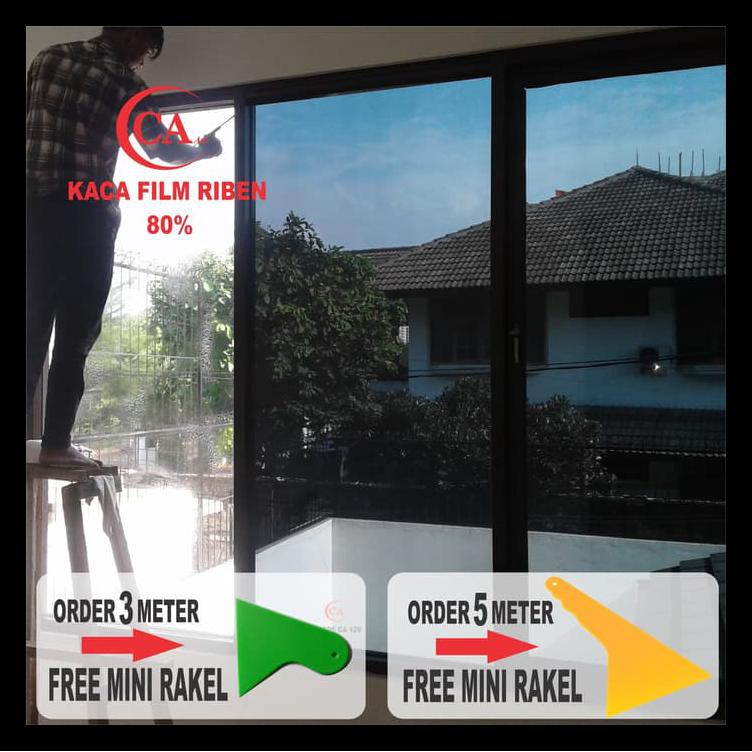 Jual Kaca Film Riben/Glass Film 80%(Top Quality) Terbaik | Shopee Indonesia