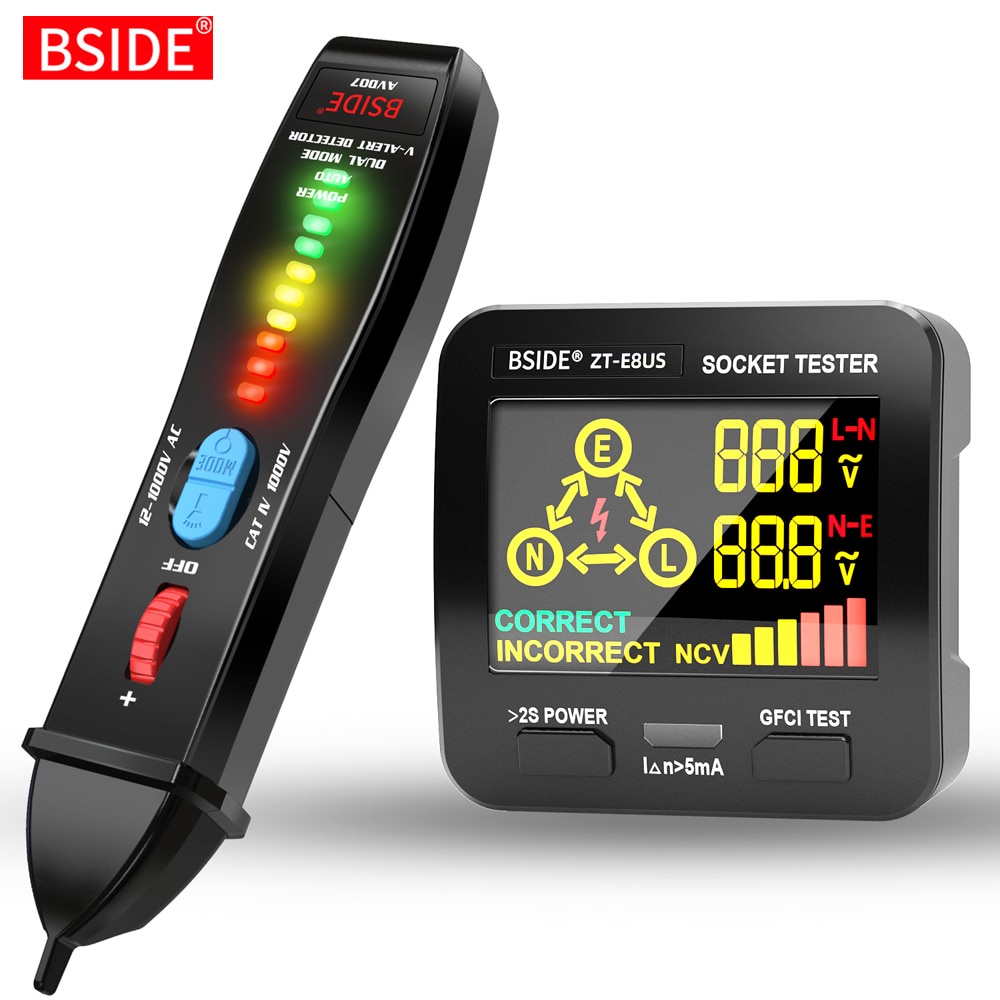 Jual PREORDER BSIDE Home Safety Check Kit Non-contact Voltage Detector ...