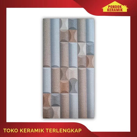 KERAMIK DINDING MAJESTIC 20X40 ELPASO CREAM