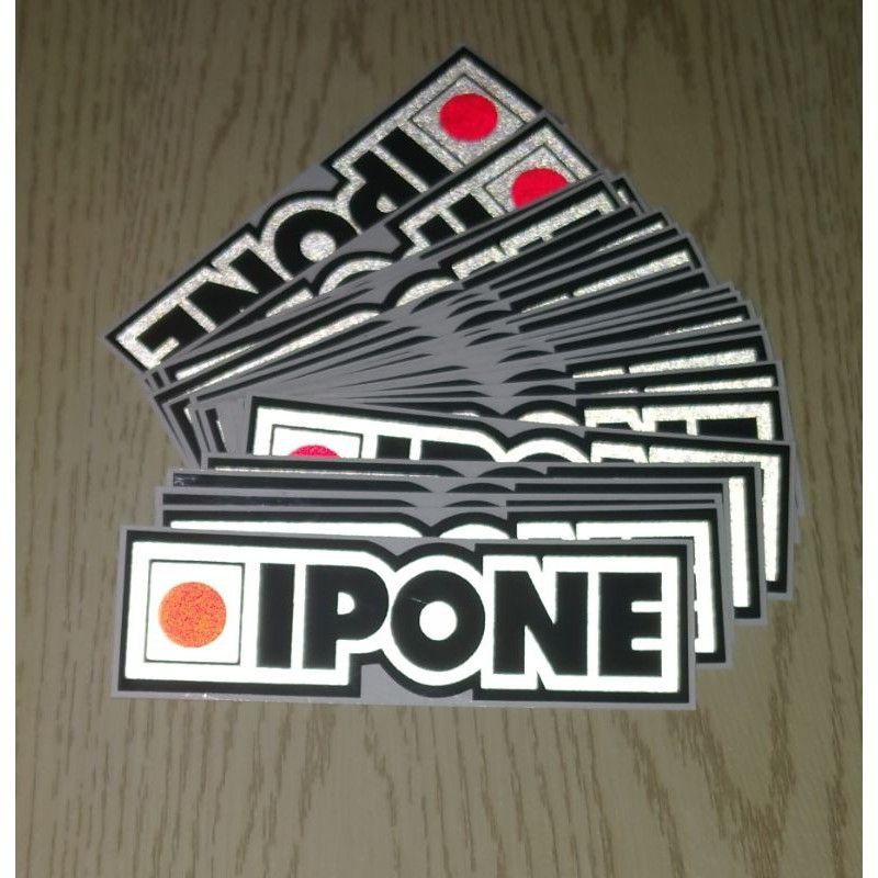 Jual Stiker Variasi Motor Special Set Ipone Logo Racing Sponsor Cutting ...