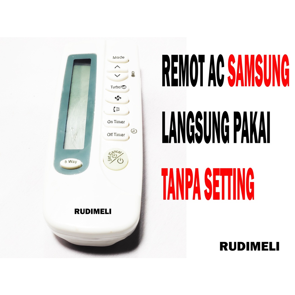 Jual REMOT AC/ REMOTE AC SS TANPA SETTING LANGSUNG PAKAI | Shopee Indonesia