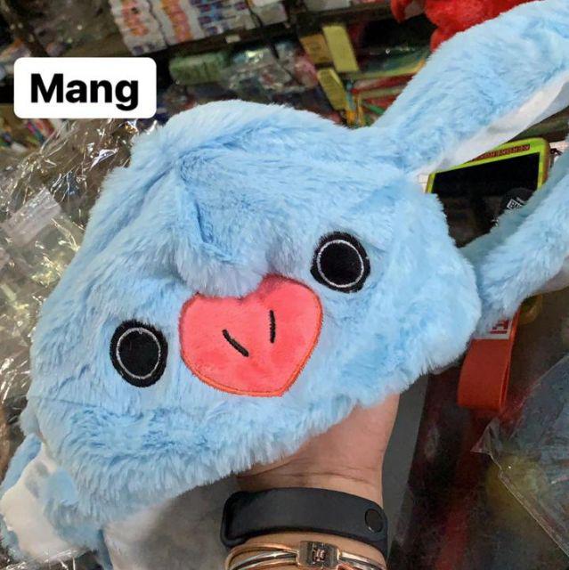 Jual [BTS ARMY] BUNNY HAT LED BT21 UNOFFICIAL Chimmy/Tata/Mang/Cooky ...