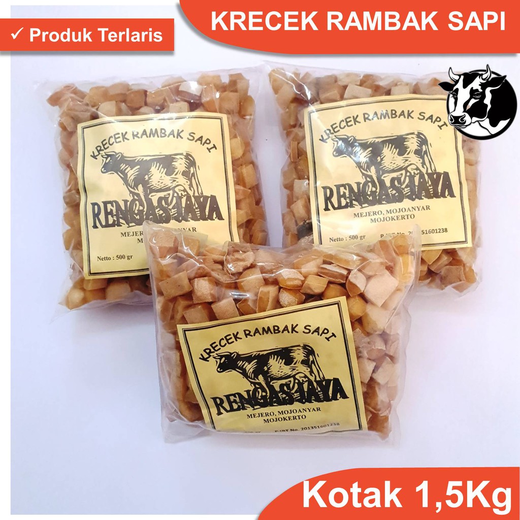 Jual Krecek Rambak Kulit Sapi 1 5 Kg Produsen Rambak Sapi Mentah