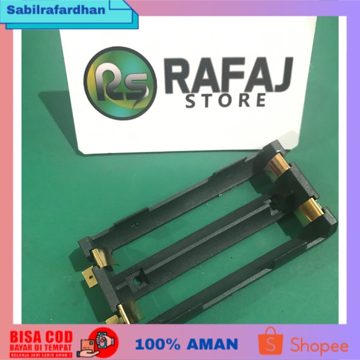 Jual (COD PROMO) KEYSTONE BLOSSOM BATTERY HOLDER 2X 18650 TEMPAT