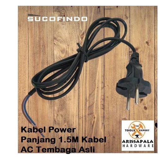 Jual Kabel Power Mesin Bor Gerinda Kabel Ac Buntung Sni Kabel Listrik