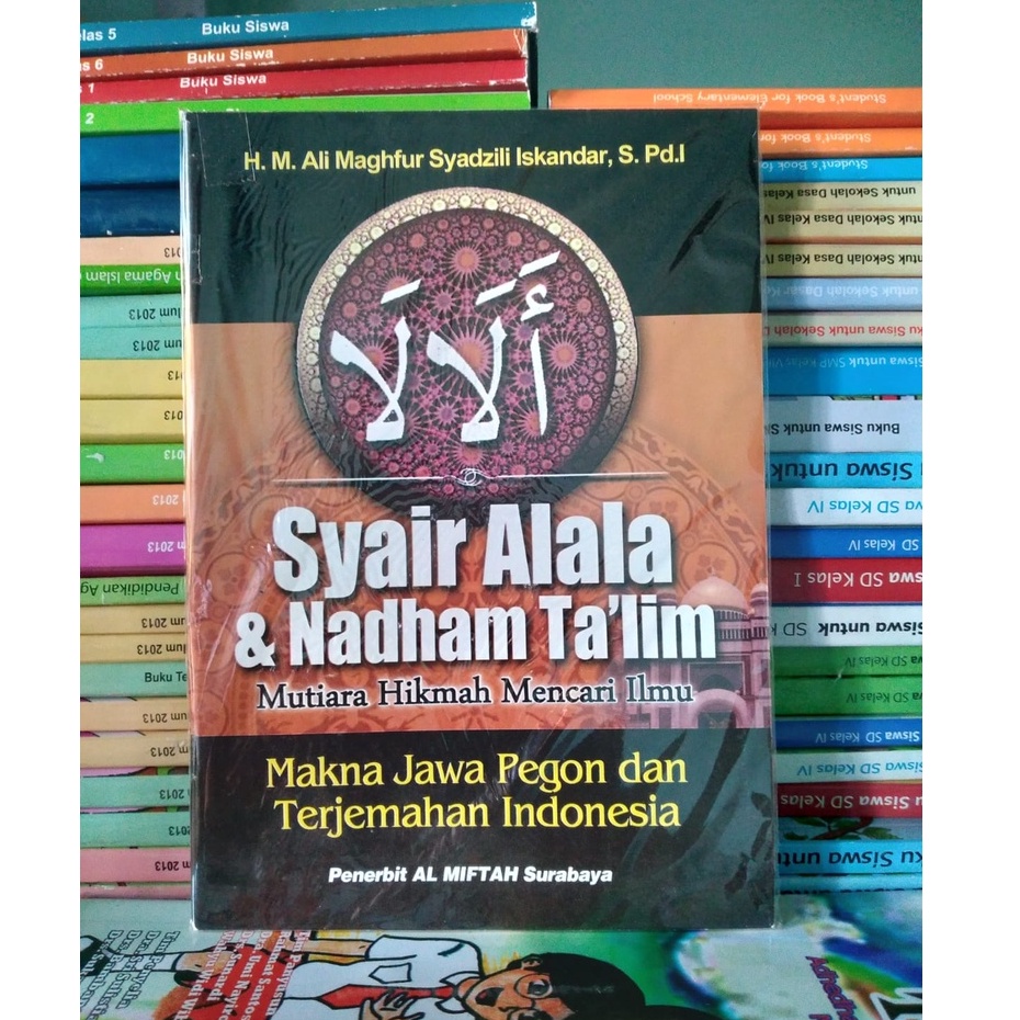 Jual SYAIR ALALA & NADHAM TA'LIM MUTA'ALLIM Mutiara Hikmah Mencari Ilmu