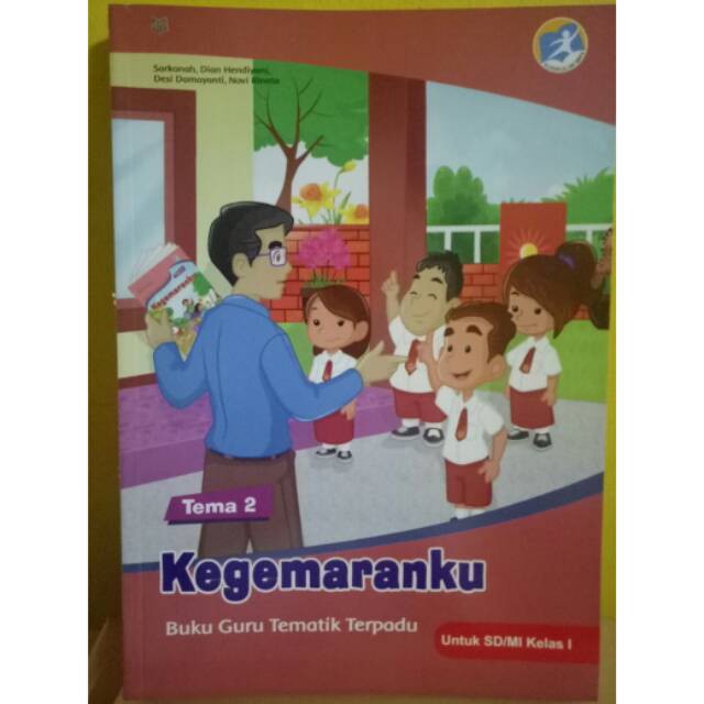 Jual Buku Guru Pendamping Tematik K13 Kelas 1 Tema 2 Kegemaranku Penerbit Arya Duta Shopee