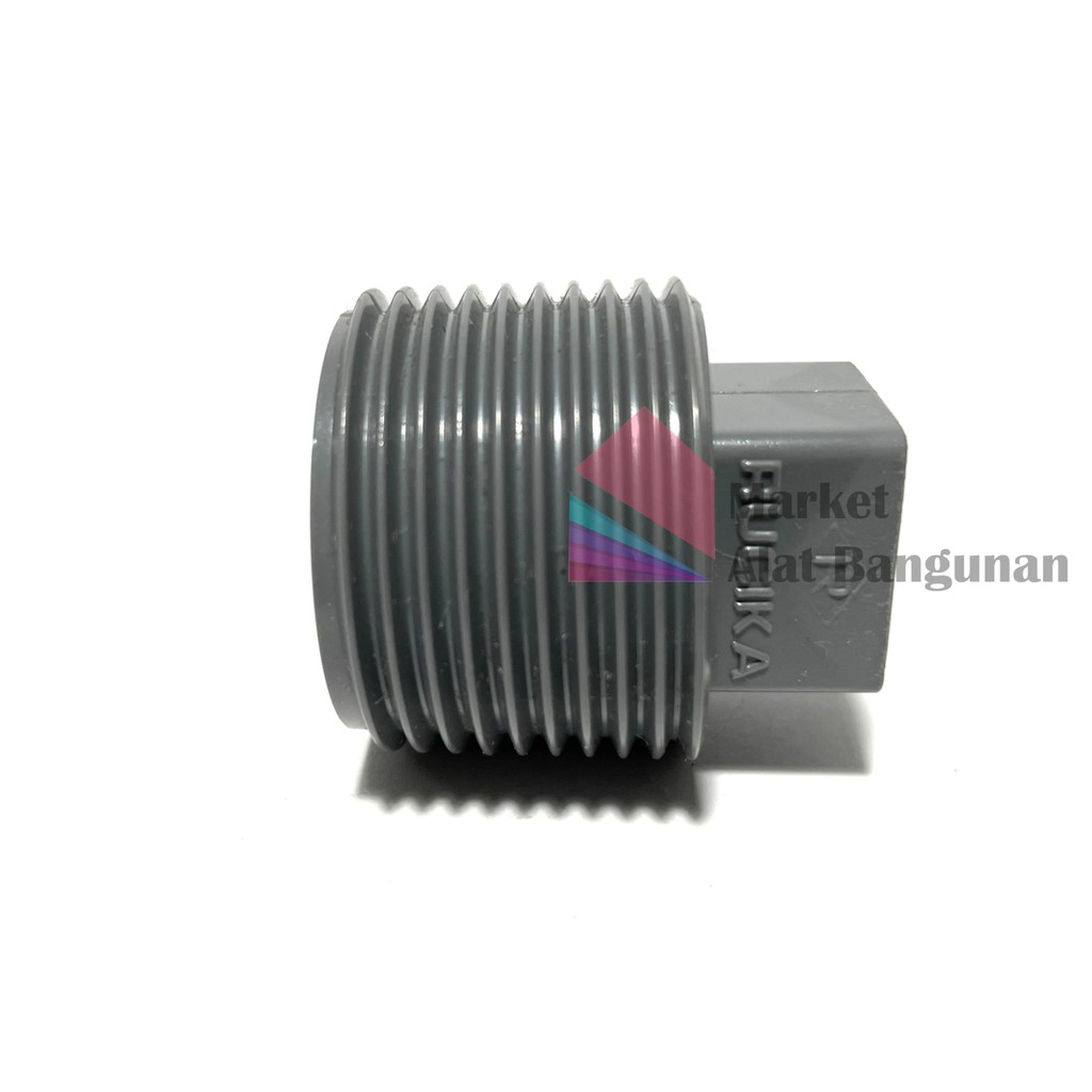 Jual Plug AW 1” (25mm) RUCIKA / Dop Drat Luar 1 Inci 25 mm RUCIKA ...