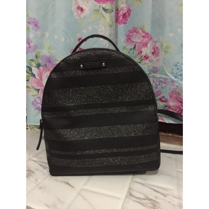 Kate spade store backpack glitter