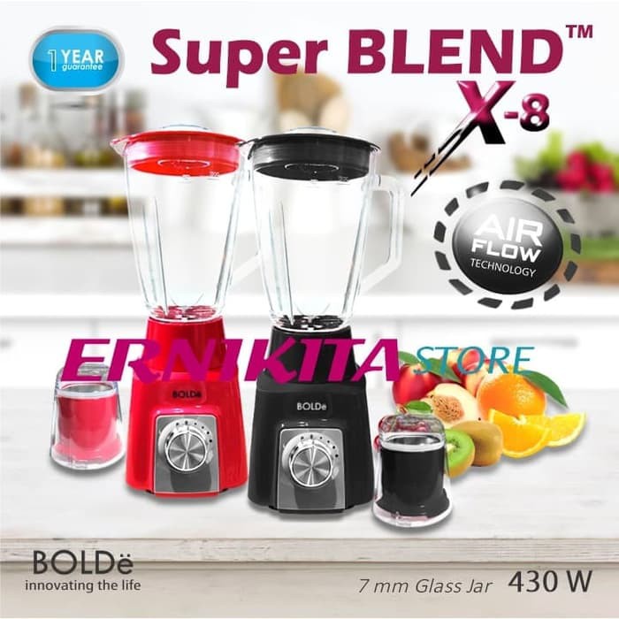 Jual Blender and Chopper 2 in 1 Super Blend X8 BOLDe 1, 5 L Shopee Indonesia