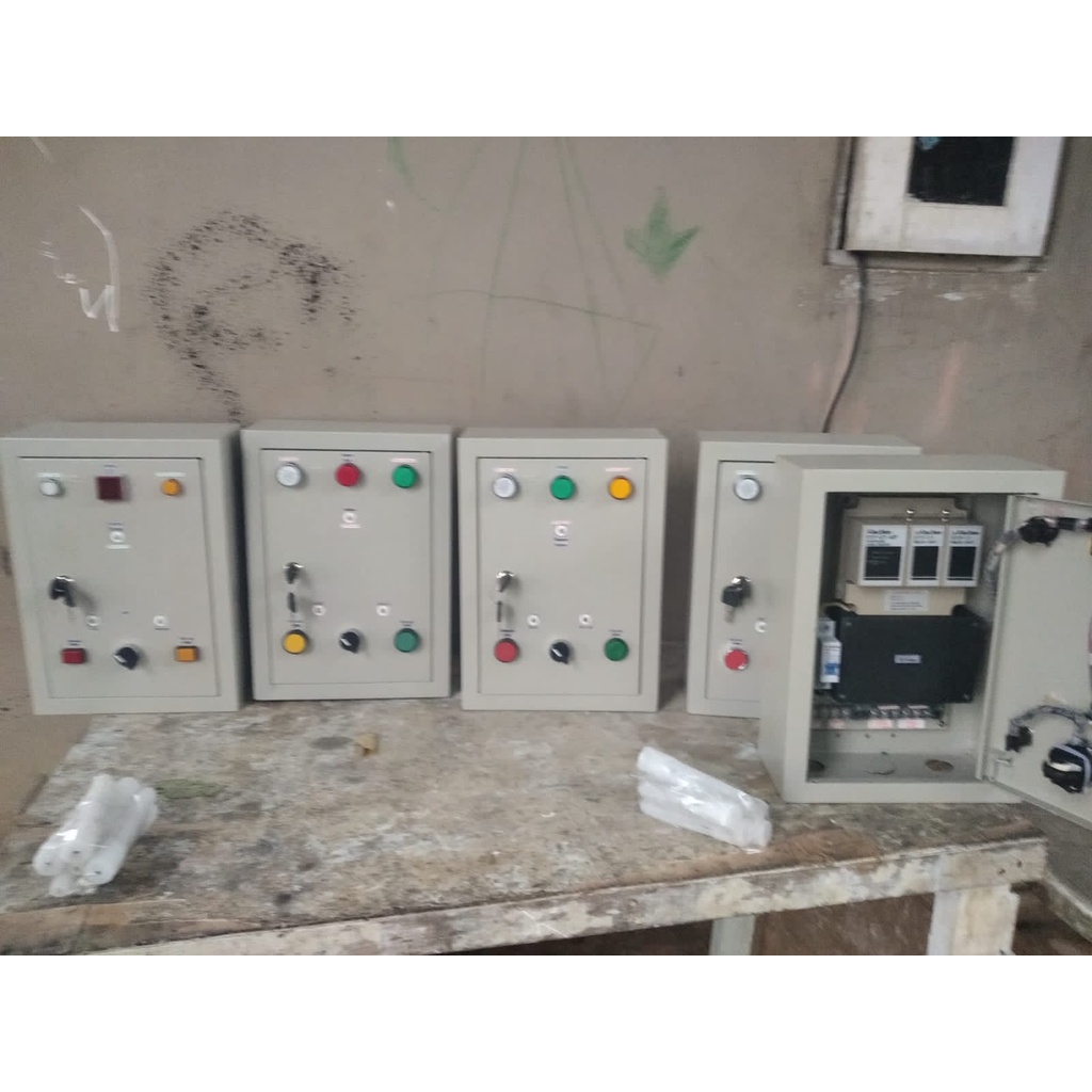 Jual PANEL otomatis pompa submerseble-wlc 2hp 1phase | Shopee Indonesia