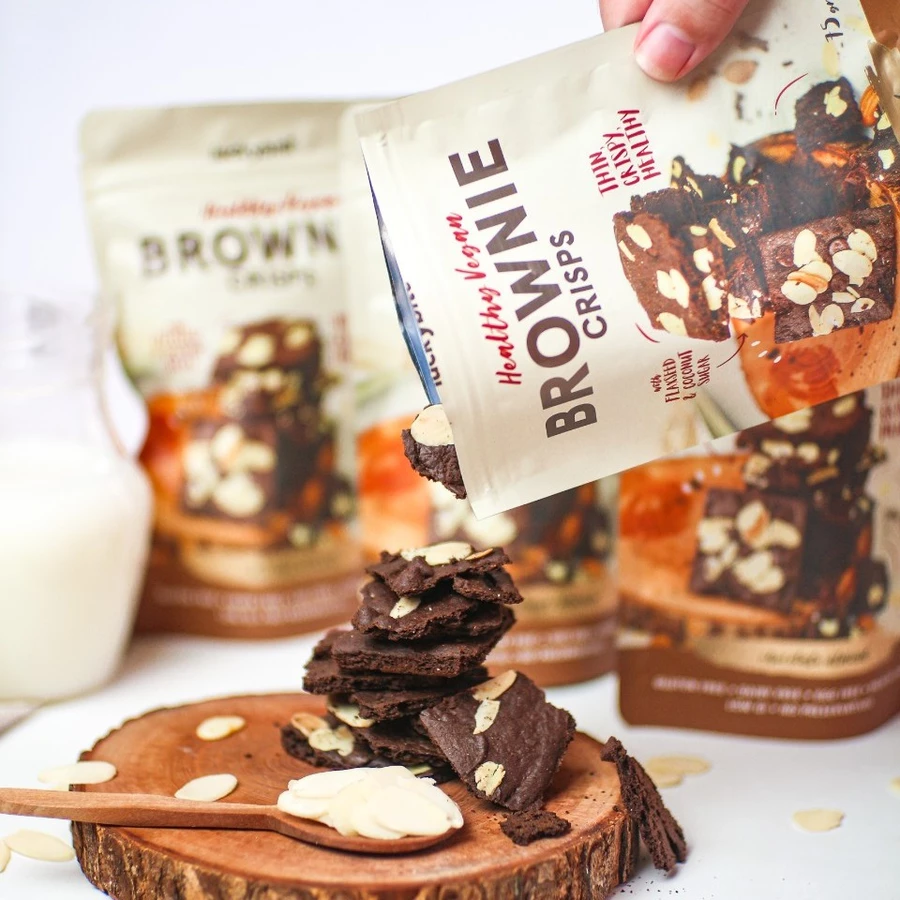 Vegan Brownie Crisps