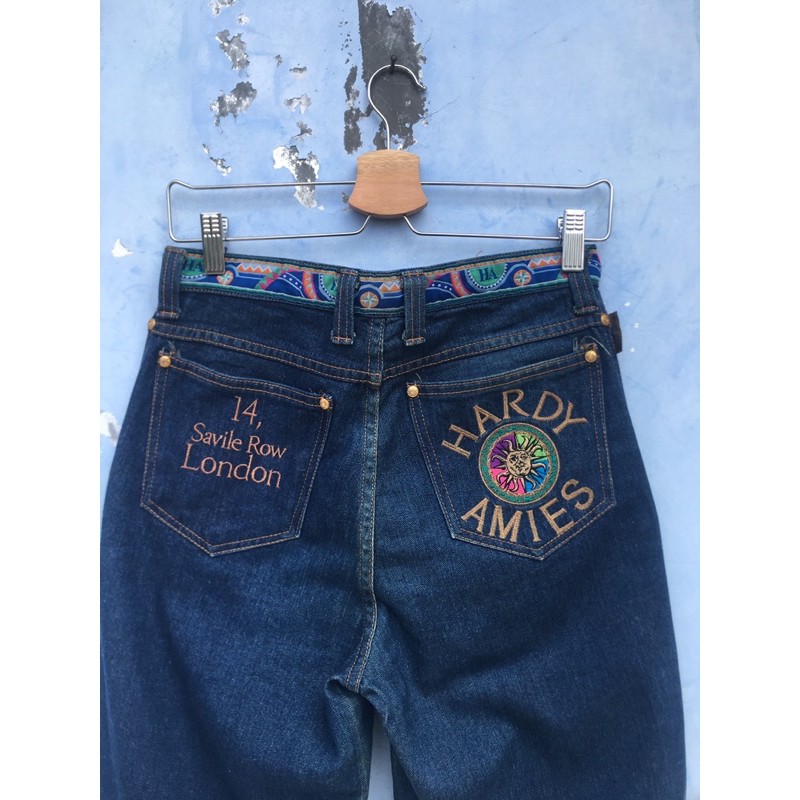 Jual Hardy amies jeans reguler fit patchwork Indonesia