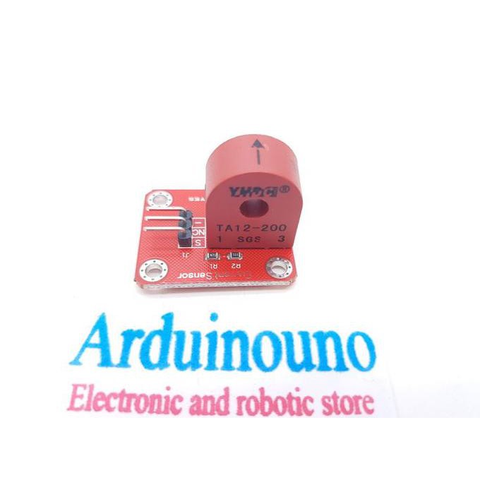 Jual 5A Red Keyes Ac Current Sensor Arus Module Current Transform ...