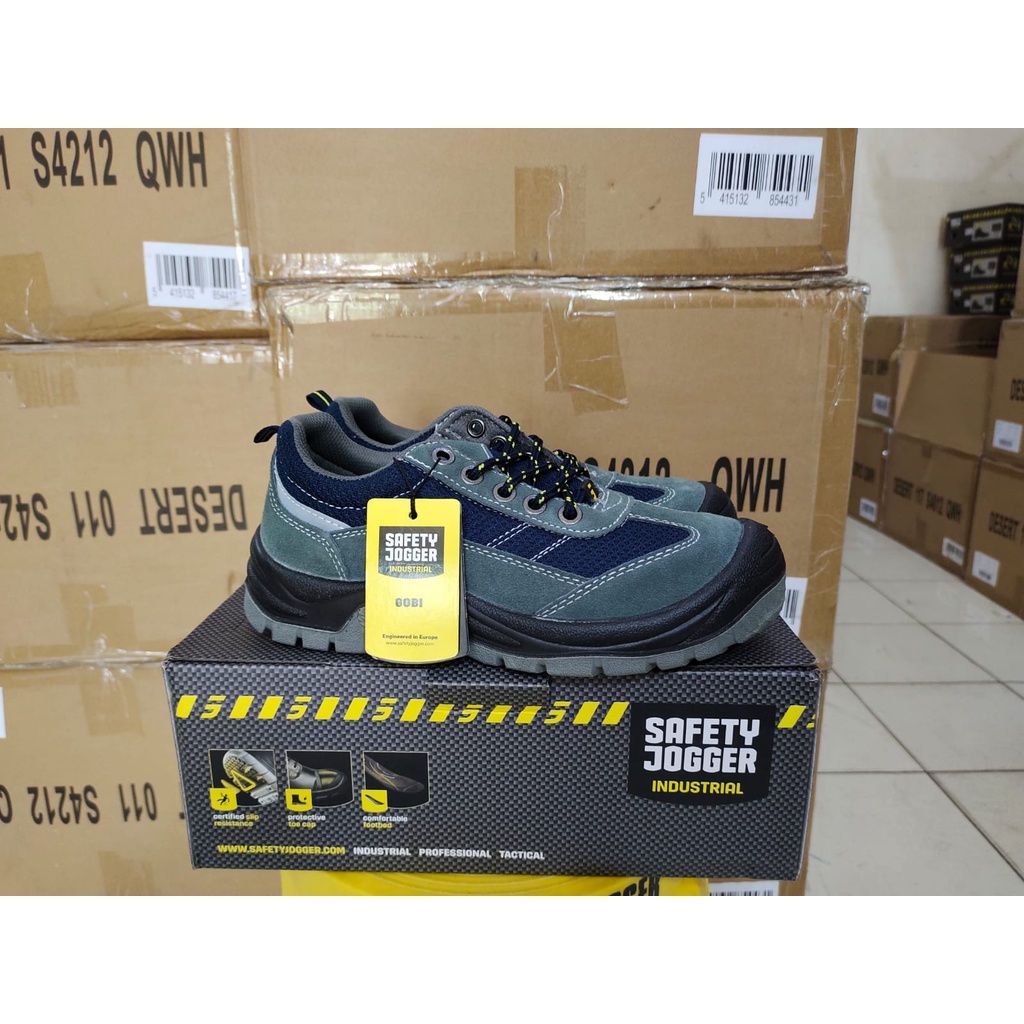 Jual SEPATU SAFETY JOGGER GOBI NAVY Shopee Indonesia