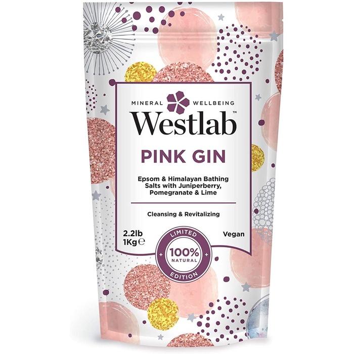 Jual Bath Salt Westlab Pure Mineral Pink Gin Bathing Epsom & Himalayan