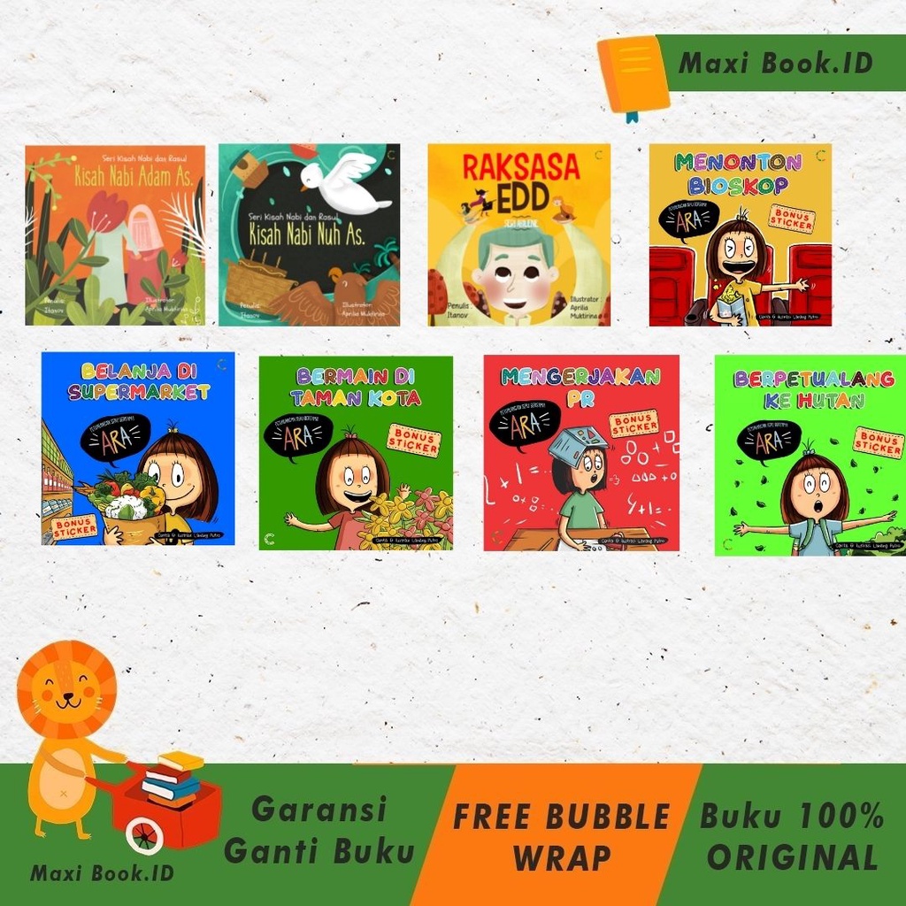 Jual Promo - Buku Cerita Anak / Buku Anak / Buku Bacaan / Board Book ...