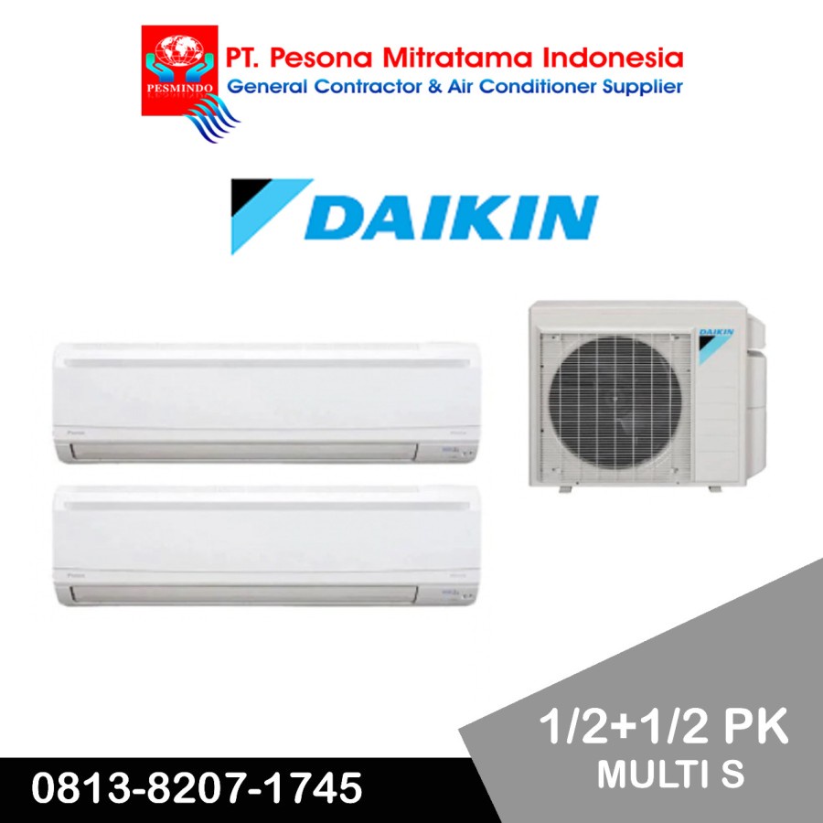 Jual AC SPLIT DAIKIN MULTI S (1/2 + 1/2 PK) | Shopee Indonesia