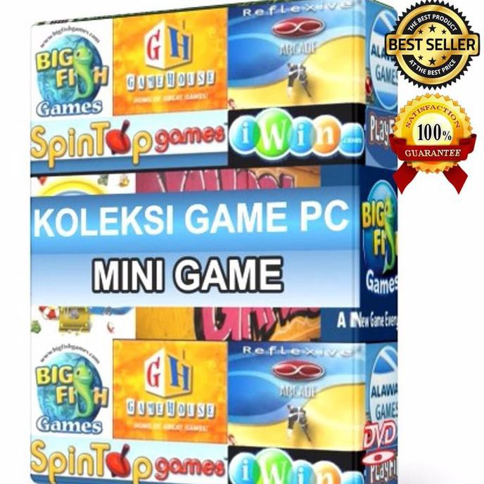 Jual Paket Koleksi Kumpulan Pack Game PC Mini Games Collection 8 DVD