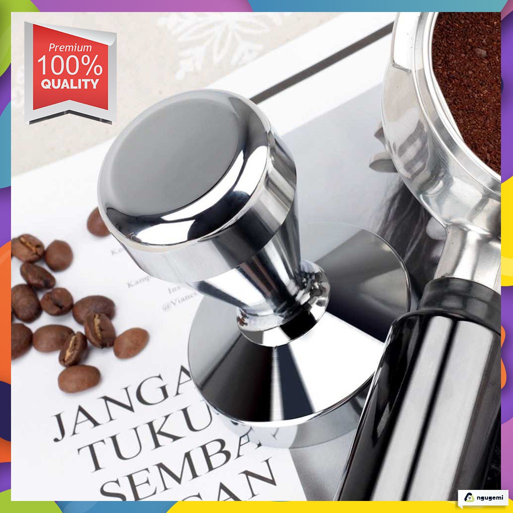 Jual Tamper Kopi Espresso Stainless Steel 50mm Shopee Indonesia