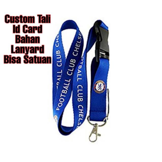 Jual Custom Tali Id Card Lanyard 2cm Satuan Shopee Indonesia