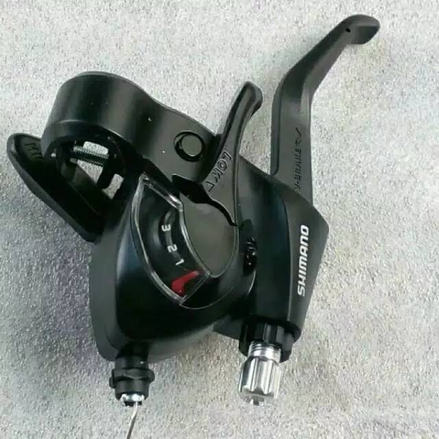 SHIFTER SHIMANO EF 41 3 dan 7 SPEED KIRI DAN KANAN Dapat 1 paket Harga Hemat BAGUS MURAH KUAT