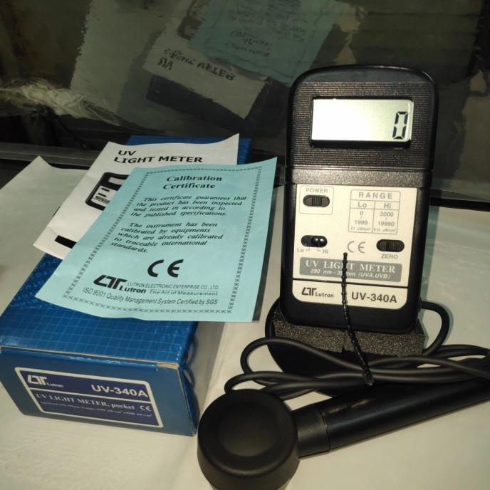 Jual Lutron UV340A UV Light Meter ( Pocket size Meter ) Shopee Indonesia