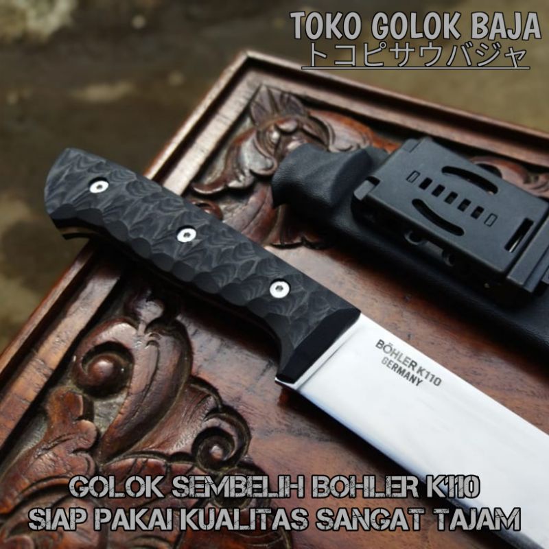 Jual PISAU SEMBELIH BOHLER K110 KUALITAS CUSTOME BAHAN FULL INFOR SIAP ...