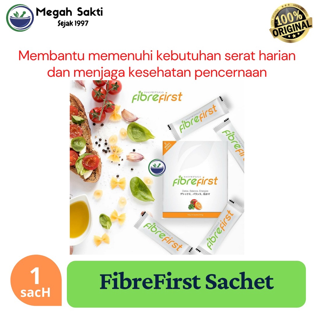 Jual Fibre First sachet - Detox Slimming Fibrefirst Fiber First ...