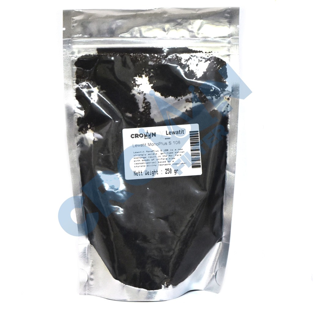 Jual Termurah Resin Kation Lewatit MonoPlus S 108 Eceran 250 Gram