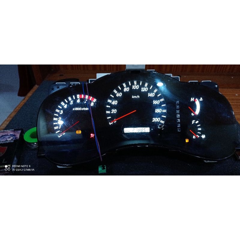 Jual 5 biji LED Merah Speedometer Innova Fortuner Hilux Lampu LED ...