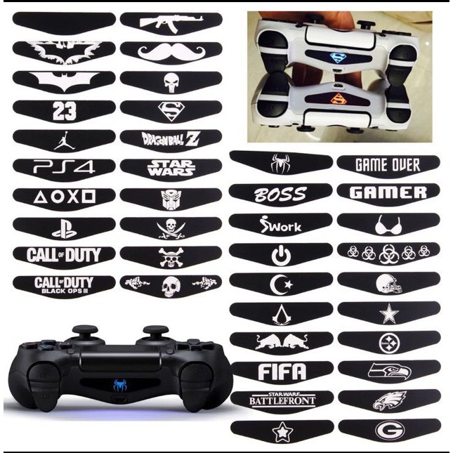 Jual Stiker Lightbar Stik Playstation 4 PS4 PS DS Decal Stick DS4 ...