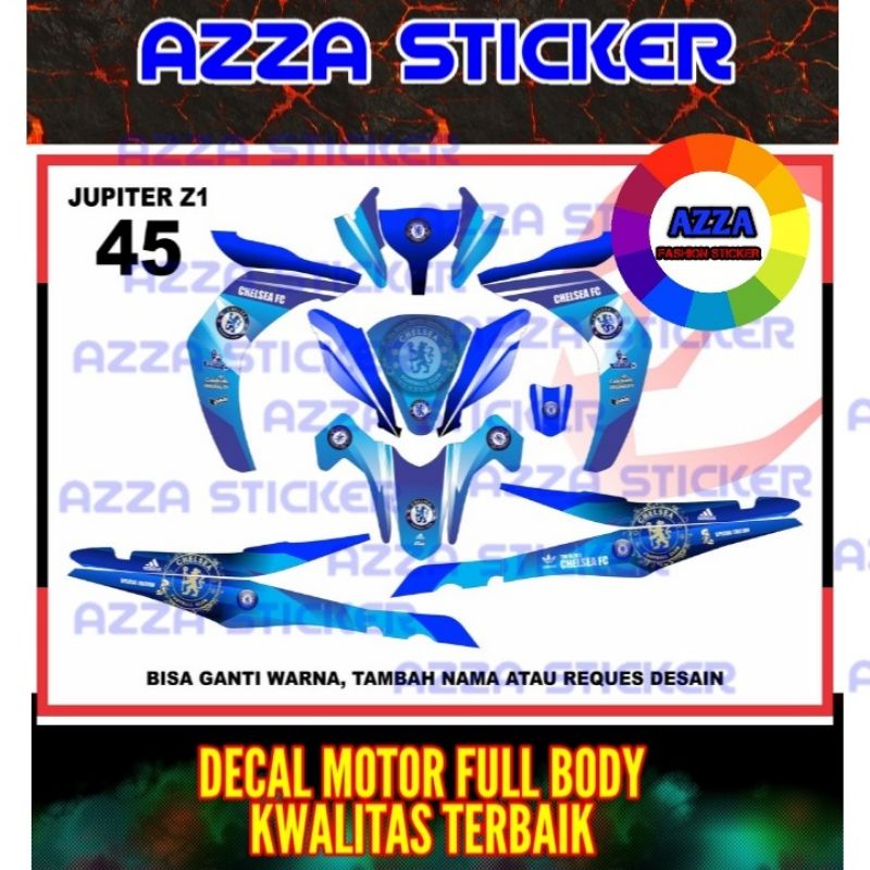 Jual Sticker Decal Jupiter Z1 Full Body Stiker Jupiter Z1 Dekal Jupiter ...