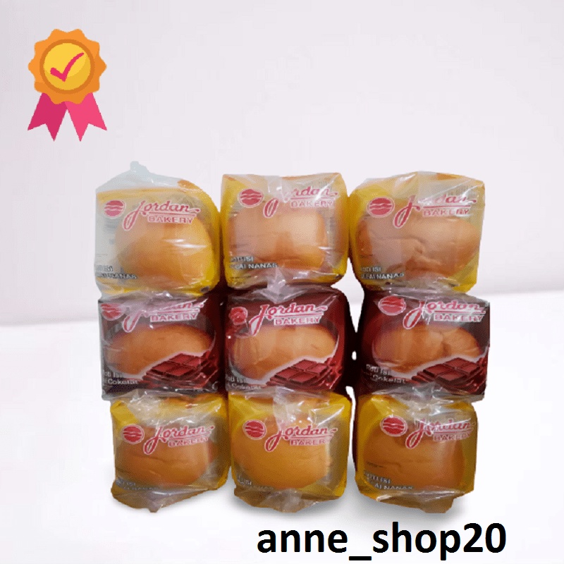 Jual Roti Rasa Coklat Dan Nanas Jordan 1 Pak Isi 10 Bungkus Shopee