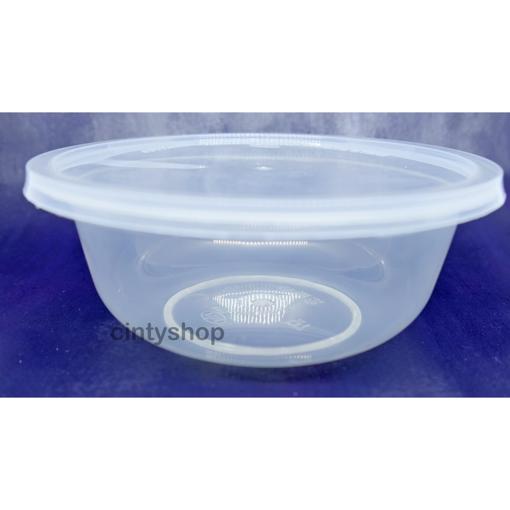 Jual Thinwall Bulat / Wadah Makanan / Wadah Plastik / Tempat Makan Isi