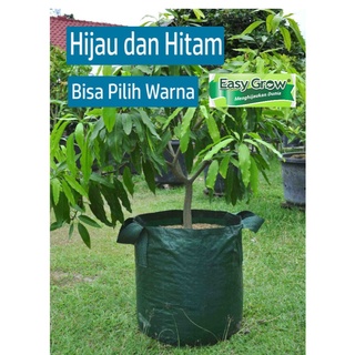 Jual Planter Bag Tanaman Hijau Dan Hitam 4 12 22 32 50 75 100 150 Liter - Planter  Bag