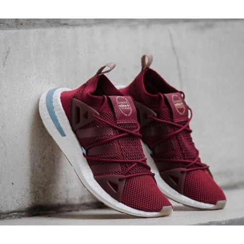 Adidas best sale arkyn burgundy