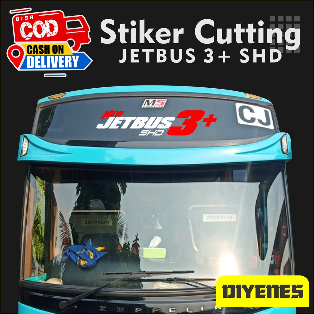 Jual Sticker Jetbus 3+ SHD, Sticker Cutting Menyala | Shopee Indonesia